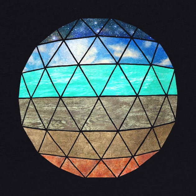 Geodesic 2 by Terry Fan